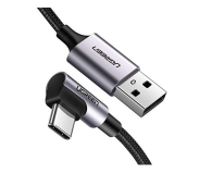 UGREEN Kabel USB do USB-C kątowy US284 3A  3m czarny - 1489128 - zdjęcie 2